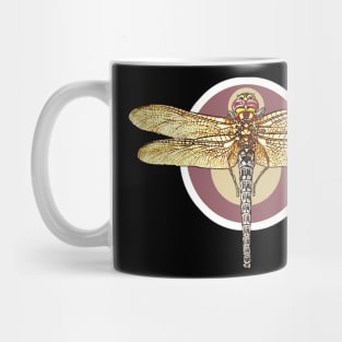 Vintage stylized dragonfly Mug